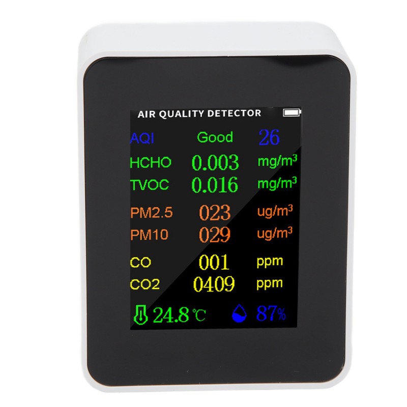 Air Quality Monitor Carbon Dioxide Detector Accurate Tester for CO