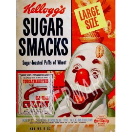 Sugar Smacks Vintage Cereal Box High Quality Metal Fridge Magnet 3x4 7629