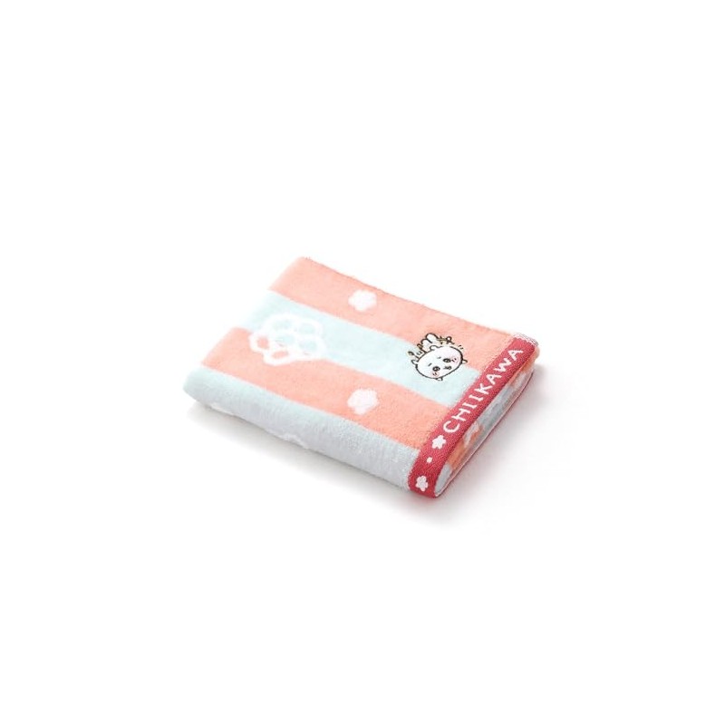 Chiikawa Bee Face Towel, Pink, Flower, Non-Twisted Yarn, 41-1222150, Approx.