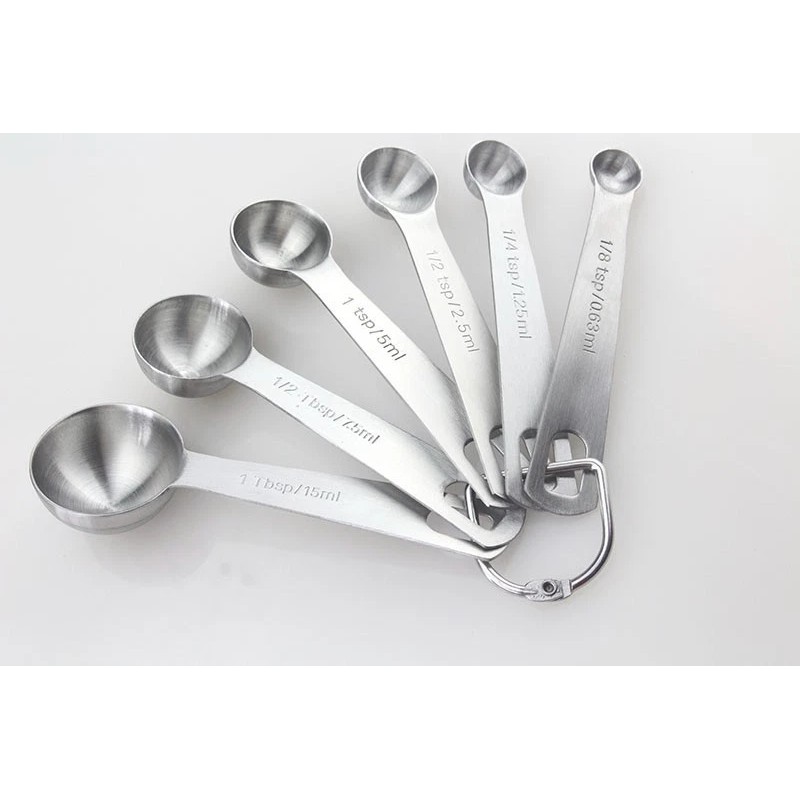 PreAsion Stainless Steel Measuring Spoons Kit Measuring Spoons with 4