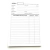 Repair Job Cards x100 - Garage Workshop Job Costing Sheets