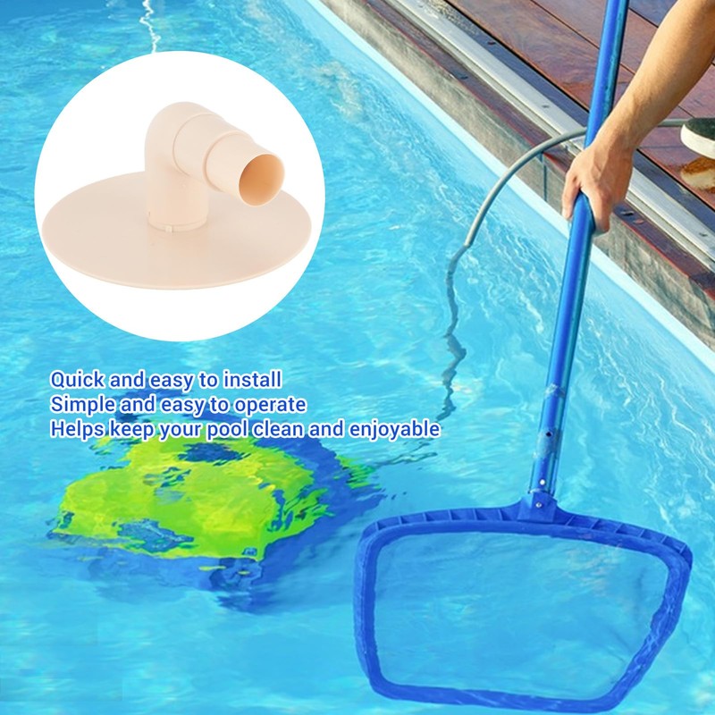 Pool Skimmer Vacuum Plate,Leak Proof Effective Ground Pool Vacuum Plate,Easy