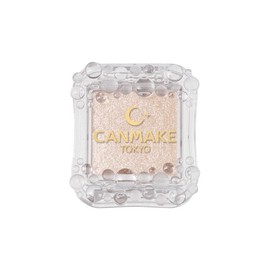 CANMAKE City Light Eyes 05 Moon Diamond, 1.0g Single Color Eyeshadow, Glitter, Pearl, White Beige