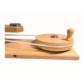 Antique Vintage Wooden Yarn Winder for Knitting and Crocheting Wool Yarn String and Fiber Ball Winder by Sunrise Wood Store (Beechwood Winder)