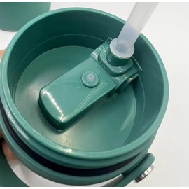 Bubrike Replacement Straws Compatible with Hydrapeak Nomad 32oz Tumbler Insulated Water Bottle-6 BPA Free Straws And 1 Cleaning Brush.