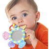 Nuby Look-at-Me Mirror Teether Toy, Colors May Vary