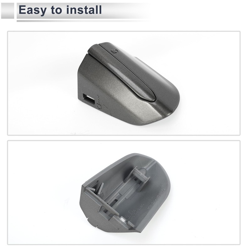 RATCHROLL Front Left Door Handle End Cap Lid Outside Lock