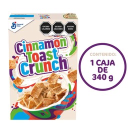 Cinnamon Toast Crunch - Cereales 340 gr, 340 gramos, 1
