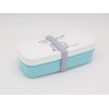 OSK PW-28K Doraemon Lunch Box, 2-Tier (with Partitions), Made in