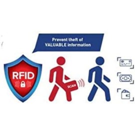 Rainbow of California USA Made Since 1977 Trifold Wallet 17PLW RFID HUNTR BR