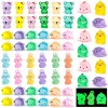 Alshurlife Luminous Mini Resin Animals 60 Pcs Dinosaur Glow in