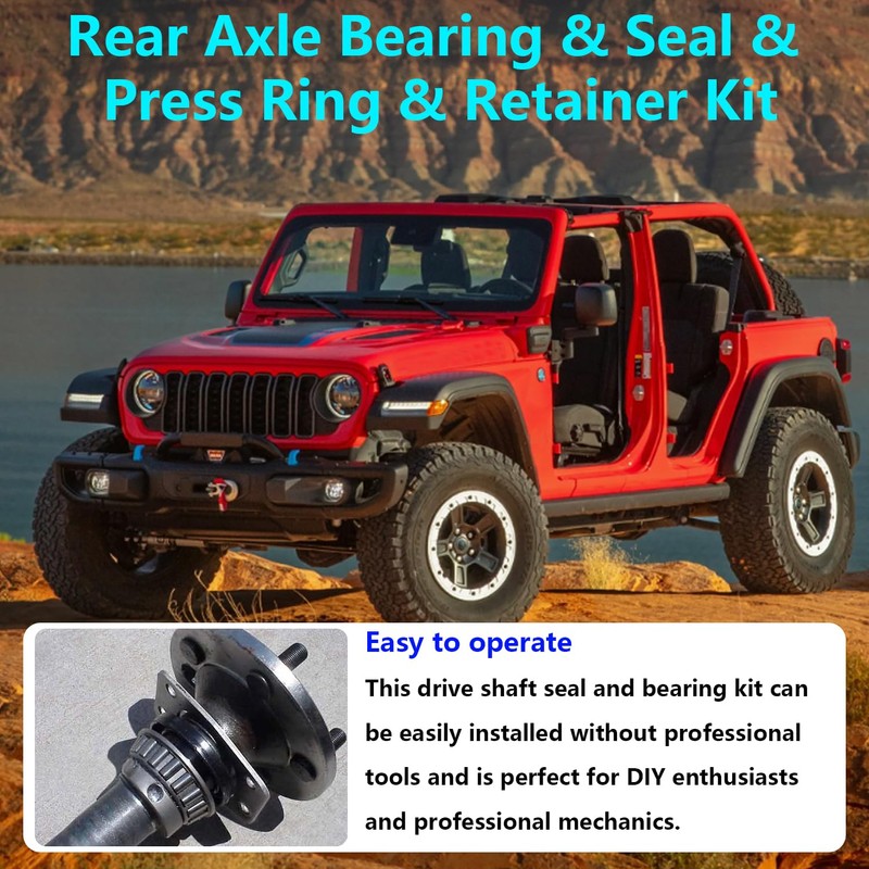 FBSCTMH 2 Set Rear Axle Bearing & Seal & Press
