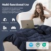 puredown® King Size Blanket for Bed, Ultra Soft Lightweight Down