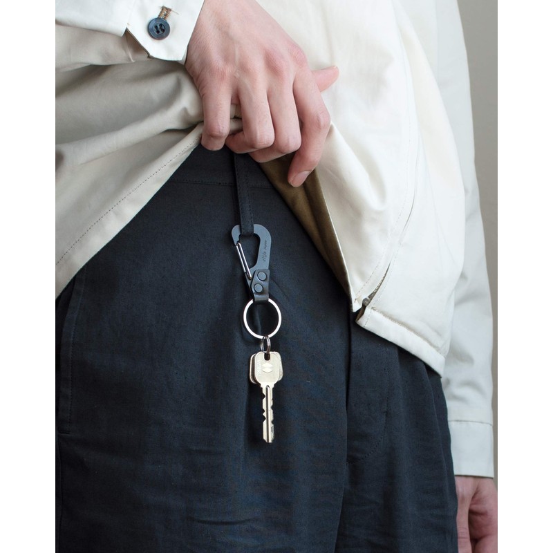 clife GRASP Cliff Key Boulder Key Ring Genuine Leather CF-101,