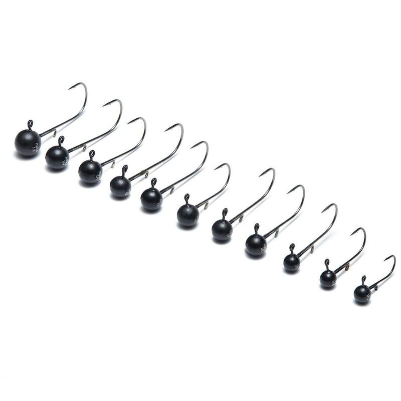 NAKO 200% Sensitive Tungsten Ball Jig Heads Damiki Rig Jig