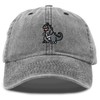 DALIX Giant Lizard Kaiju Embroidered Cotton Dad Hat Baseball Cap