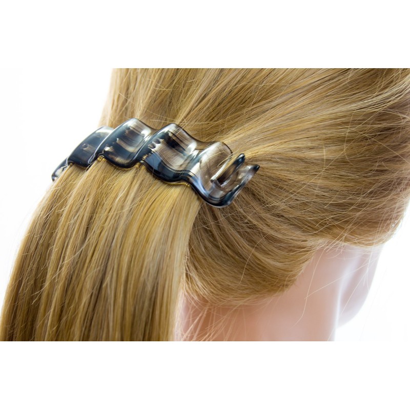 1 x hair clip wave approx. 11 cm long and