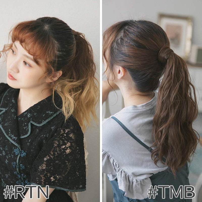 BrightLala f094-RTN Wig, Ponytail Extension, Natural Hair Extension, Ponytail Wig