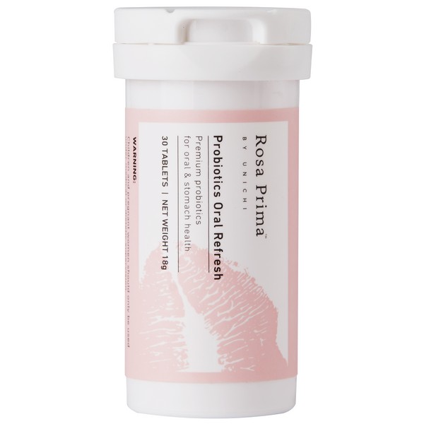 Unichi Rosa Prima Probiotics Oral Refresh Tablets 30