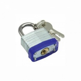 Rust-Proof Steel Key Lock for Small Security Goods Safety Supplies 2ea
