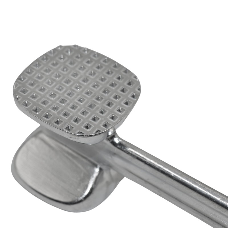 FSE 10" Aluminum Meat Tenderizer Hammer, Dual Side Mallet Tool