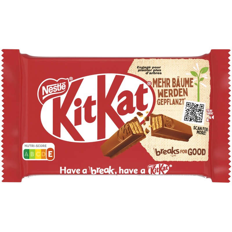 KitKat Einzelriegel, 24er Pack (24 x 45 g)