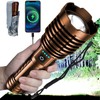 Super Bright LED Flashlight 1800000 High Lumens, Rechargeable Handheld Flashlights