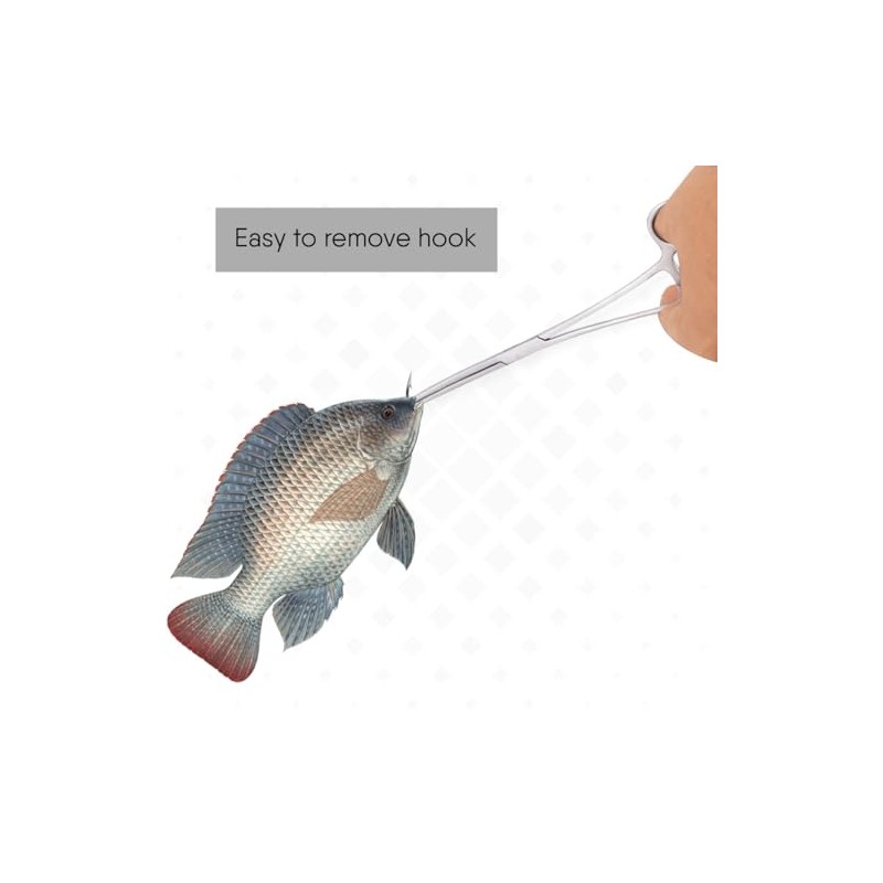 Stainless Steel Line Cutters Sea Carp Fly Unhooking 8'' Straight