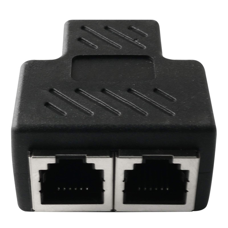 AXLIZER Telephone Splitter 1 to 2 RJ11 6P4C Wall Jack