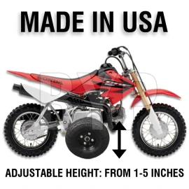 CRF50-1 Adjustable - HONDA CRF50 CRF XR50 Z50 Z50R 50 KIDS YOUTH - TRAINING WHEELS Only