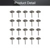 MroMax Upholstery Nails Tacks 0.43" Head Dia Iron Modern Style