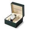 Oirlv H17308 Watch Case, PU Leather, Mini Portable, Watch Storage