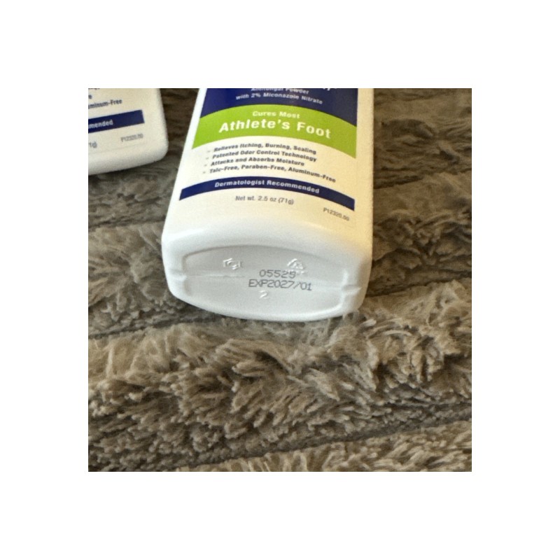 3x ZeasorbAF Anti Fungal Athlete's Foot Powder - 2.5 fl