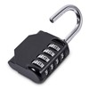 Combination-Lock 4 Digit Outdoor Waterproof Padlock,Gate,Locker,Hasp Number Lock - Enhanced