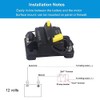 wohhom WOHHOM 30 Amp Circuit Breaker DC 12V -48V Waterproof