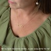 EFYTAL Gold or Silver Infinity Necklace - Mother Daughter Gift,
