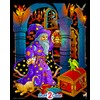 Stuff2Color Wizard Lantern - 16x20 Fuzzy Velvet Poster