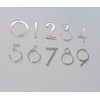 12 Pcs Arabic Acrylic Numerals for a Wall Clock (4CM,