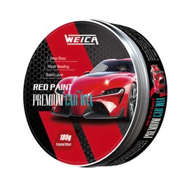 WEICA Car Wax for Warm Color Cars | Red, Copper, Coral | Sun Fade Defender & Metallic Pop | 180g
