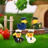 40pcs Mini Veteran Tribute Ducks, Resin Miniature Military Soldier Ducks