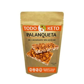 Palanqueta de Cacahuate sin Azúcar Keto