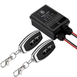 ZHOFONET Waterproof Remote Control Relay Switch 328ft Long Range Wireless Remote Swit.