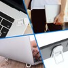 XPEX 1 Pair Laptop Stand, Foldable Aluminium Notebook Stand, Height-Adjustable