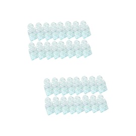 Minkissy 2sets Moisturizing Heel Pads Raw Edge Heel Treatment Callus Remover for Comfort 20pcs*2