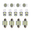 FZJDSD LED Light Bulbs Kit Set Car Interior Dome Map