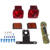 MAXXHAUL 70094 12V Incandescent Trailer Light Kit | Stop, Tail,