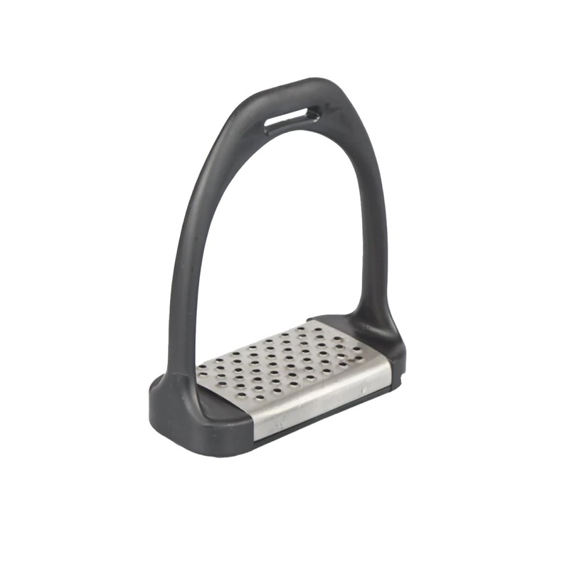 Shires Käsereibe, Kunststoff-Steigbügel mit Metallprofilen, 12,7 cm