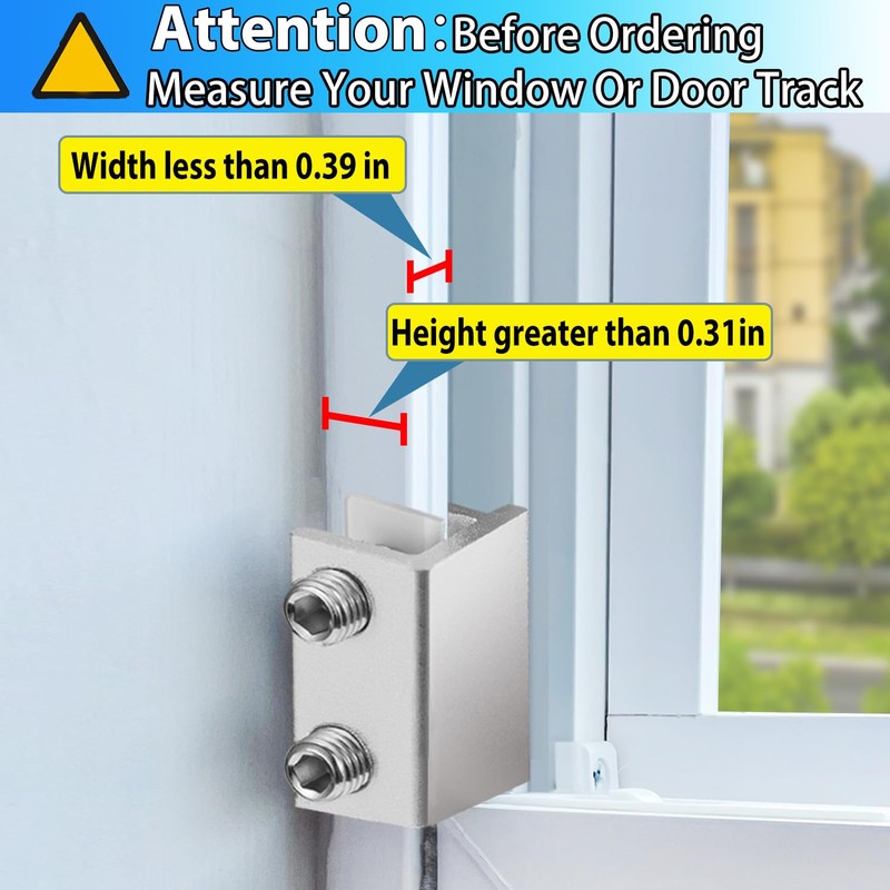 Window Locks,10 Sets Sliding Window Locks with Key, Window Locks