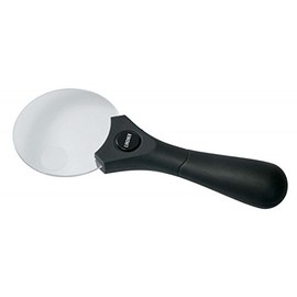 LINDNER Das Original Rimless LED Illuminated Magnifying Glass 3X/4.5X Magnification