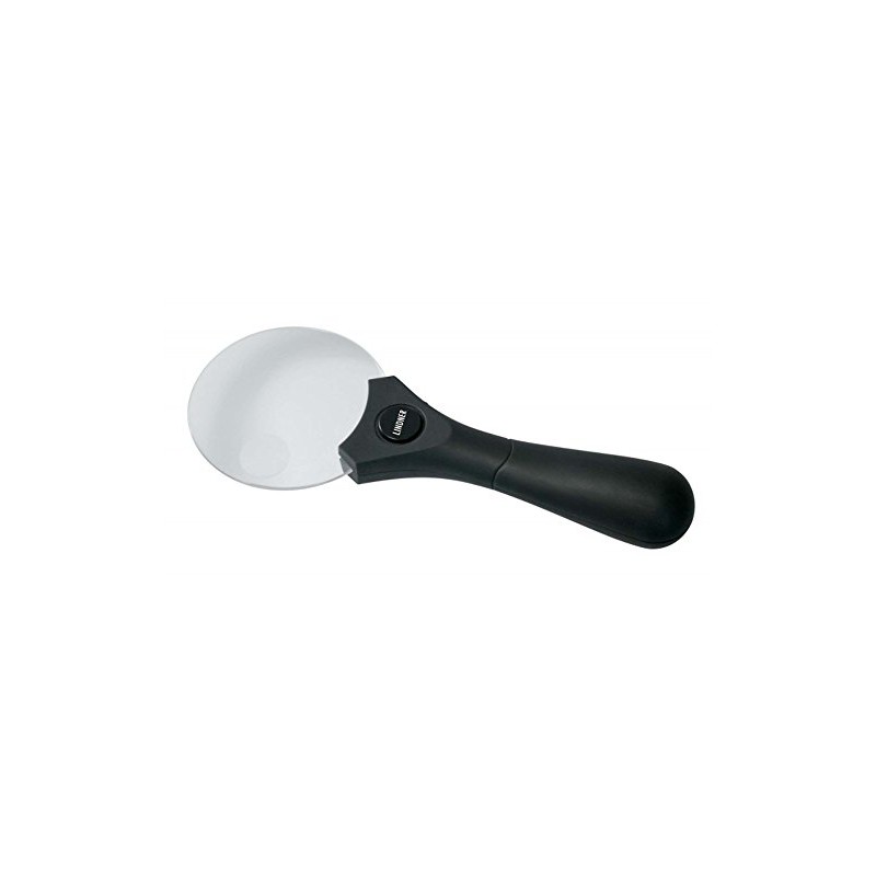 LINDNER Das Original Rimless LED Illuminated Magnifying Glass 3X/4.5X Magnification